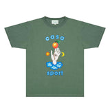 Casablanca T Shirts Fashion Print Street