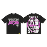 Wholesale that's a awful lot of coughsyrup short-sleeved american t-shirt