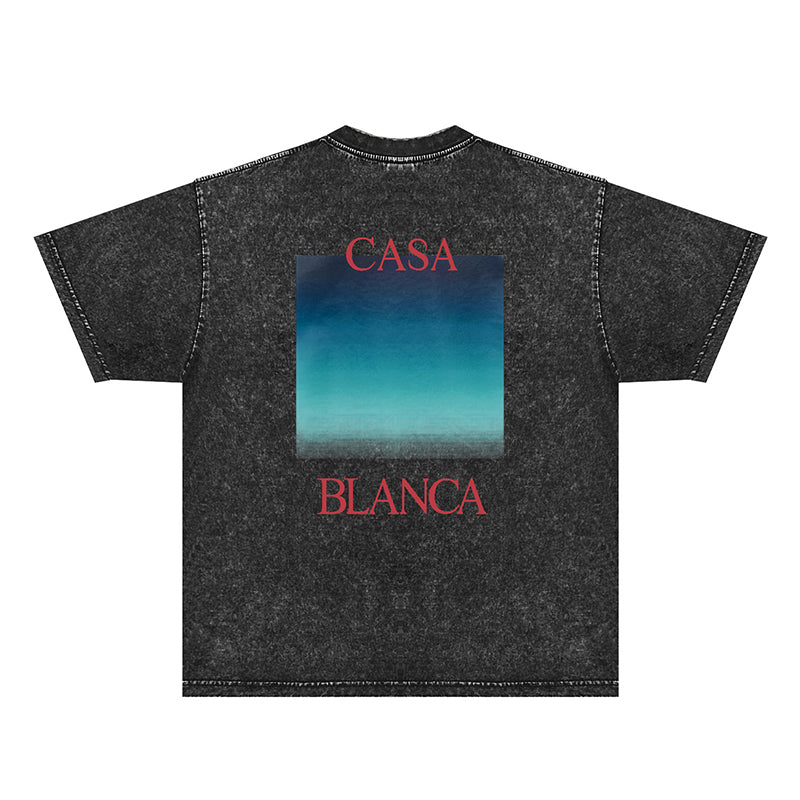 Casablanca Distressed T-Shirt
