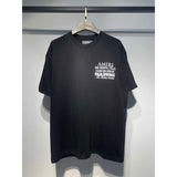 [gram] am peace dove flowing paint graffiti letter starry sky classic logo printing short sleeve couple t-shirt
