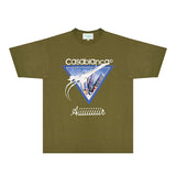 Casablanca T Shirts Fashion Print Street