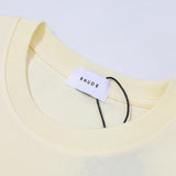 Rhude T Shirts Coconut Crown Printing Cotton Casual Short Sleeve Men and Women