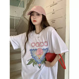Casablanca spring/summer dreamland: starry castle casa letter logo short sleeve couple's tee