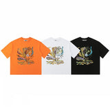 House of errors all-seeing eye graphic tee - trendy short sleeve couple's high street hoodie