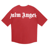 Correct version of pa beheaded bear short sleeves palm tree high street bat sleeves big logo letter on the back