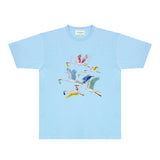 Casablanca T Shirts Fashion Print Street