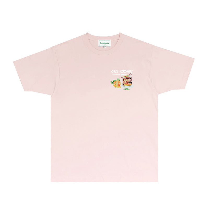 Casablanca T Shirts Fashion Print Street