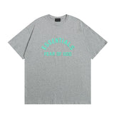 Fog season 8 essentials flocked print couple's relaxed fit crew neck short sleeve t-shirt