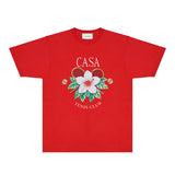 Casablanca T Shirts Fashion Print Street