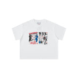 High-quality, niche, premium american-style short-sleeve t-shirt with trendy sanskrit letter print