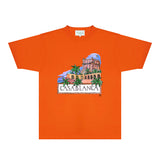 Casablanca T Shirts Fashion Print Street