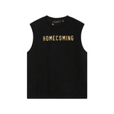 Fog icon double line essentials american high street summerloose couple short sleeve trendy heavy weight t-shirt
