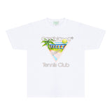 Casablanca T Shirts Fashion Print Street