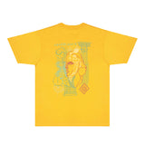 Casablanca T Shirts Fashion Print Street