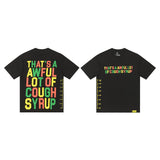 Wholesale that's a awful lot of coughsyrup short-sleeved american t-shirt