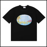 American trend rhu marlboro high definition printing de casual round neck short sleeve t-shirt export wholesale