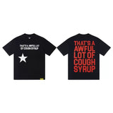 Wholesale that's a awful lot of coughsyrup short-sleeved american t-shirt