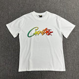 Wholesale foreign trade alcatraz basic series short-sleeve corteiz phantom letter logo print t-shirt
