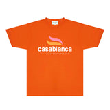 Casablanca T Shirts Fashion Print Street