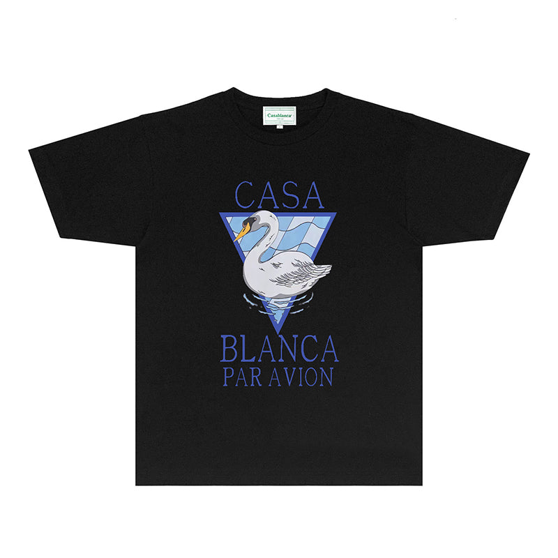 Casablanca T Shirts Fashion Print Street