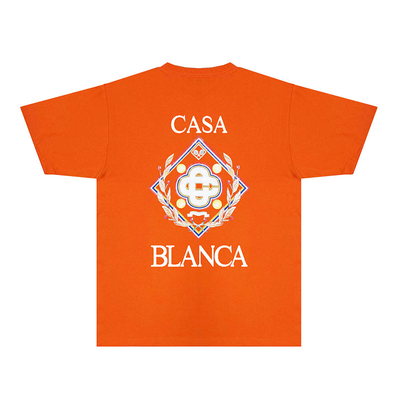Casablanca T Shirts Fashion Print Street