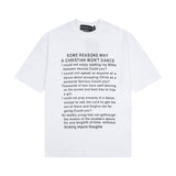 Erd rich second generation loose version american trend quiet eye printing round neck short sleeve t-shirt couple outfit