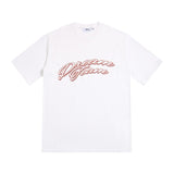 [heavy weight double yarn] trapstar stitching tiger head embroider gradient letter short-sleeved t-shirt