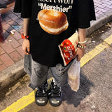 Unisex Jeans Summer Vintage Graffiti Jeans