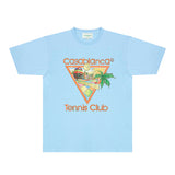Casablanca T Shirts Fashion Print Street