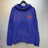 Hs american high street retro washed portrait short-sleeved t-shirt long sleeves sweatshirt hoodie