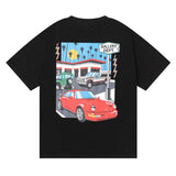 American gallery dep basic letter classic logo short-sleeved men