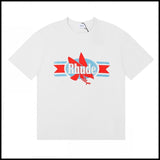 American trend rhu marlboro high definition printing de casual round neck short sleeve t-shirt export wholesale