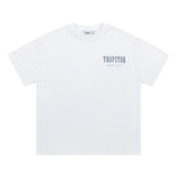 trap gradient letter tiger head short sleeve european and american high street trap star printing t-shirt loose s