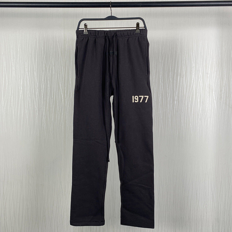Fog Essentials Sweatpants Unisex '1977' Logo Loose Sweatpants