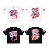 That's a awful lot of cough syrup short-sleeved t-shirt couple polo shirt