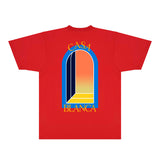 Casablanca T Shirts Fashion Print Street