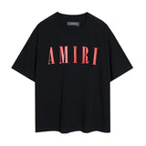 Wholesale foreign trade amir washed distressed tiger head number & letter logo short sleeve t-shirt