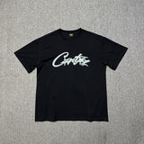 Wholesale foreign trade corteiz devil's island letter logo print short sleeve fog high street couple oversized t-shirt