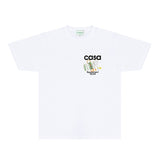 Casablanca T Shirts Fashion Print Street