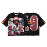 Wholesale s american fashion bkys hot diamond high quality pure cottoncasual short-sleeved t-shirt summer