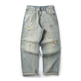 Unisex Jeans Loose Straight Jeans