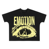Wholesale billin hip-hop high street cartoon graphic dropped shoulder couple's short sleeve t-shirt