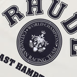 Rhude T Shirts Solid Color Pattern Printed Cotton Casual Short Sleeve Men and Women