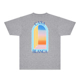 Casablanca T Shirts Fashion Print Street