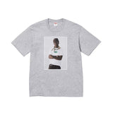 Wholesale export sup streetwear letter print 100% cotton t-shirt - relaxed fit, crew neck, short sleeve