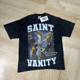 American saint t-shirt summer high street hip hop letterprinting short-sleeved t-shirt