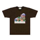Casablanca T Shirts Fashion Print Street