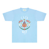 Casablanca T Shirts Fashion Print Street