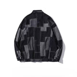 Unisex Baseball Jersey Vintage Denim Jacket