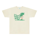 Casablanca T Shirts Fashion Print Street